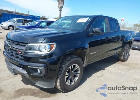 2022 Chevrolet Colorado 4Wd Long Box Z71 z USA, uszkodzony, nr VIN 1GCGTDEN8N1147086